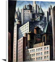 Bumpei Usui, 14th Street Painting Joseph. Canvas Art Fine Art Print