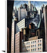 Bumpei Usui, 14th Street Painting Joseph. Canvas Art Fine Art Print