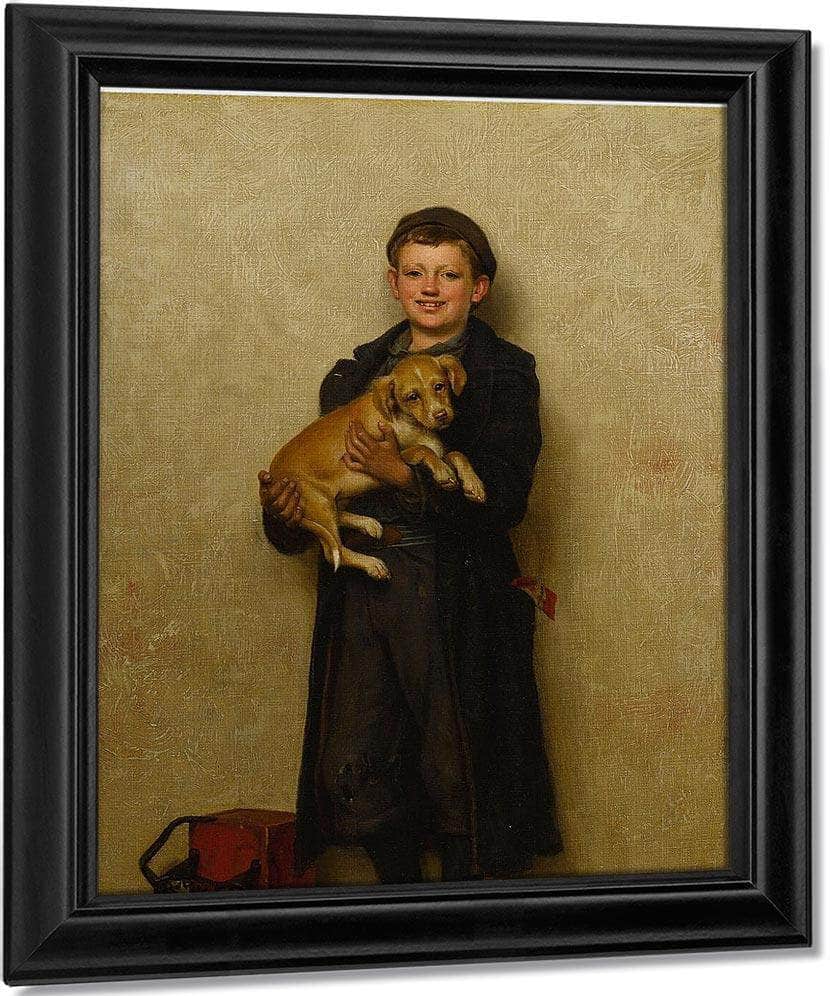Buy A Dog By John George Brown Fine Art Print