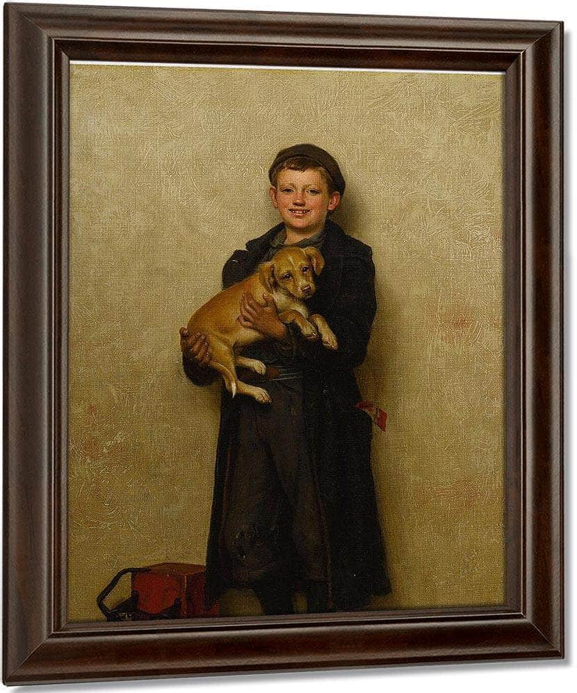 Buy A Dog By John George Brown Fine Art Print