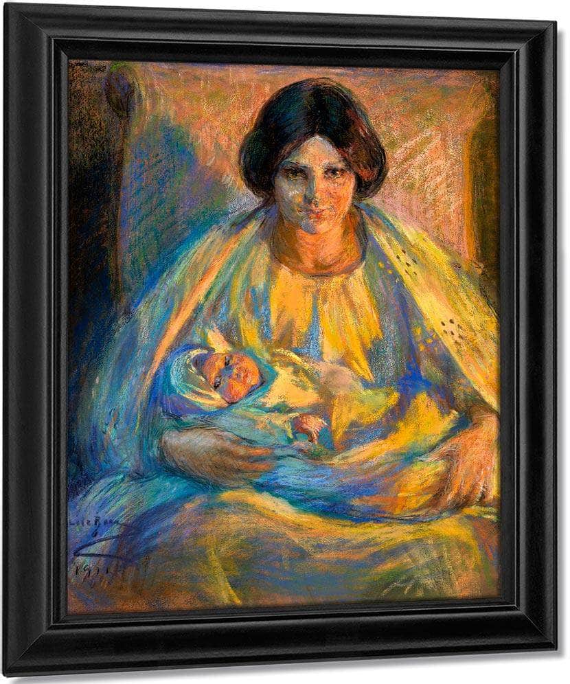 By Lamplight By Alice Pike Barney Fine Art Print