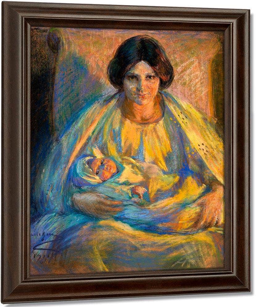 By Lamplight By Alice Pike Barney Fine Art Print