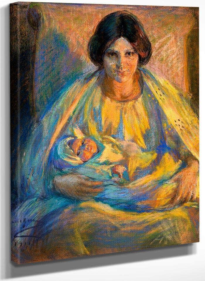 By Lamplight By Alice Pike Barney Fine Art Print