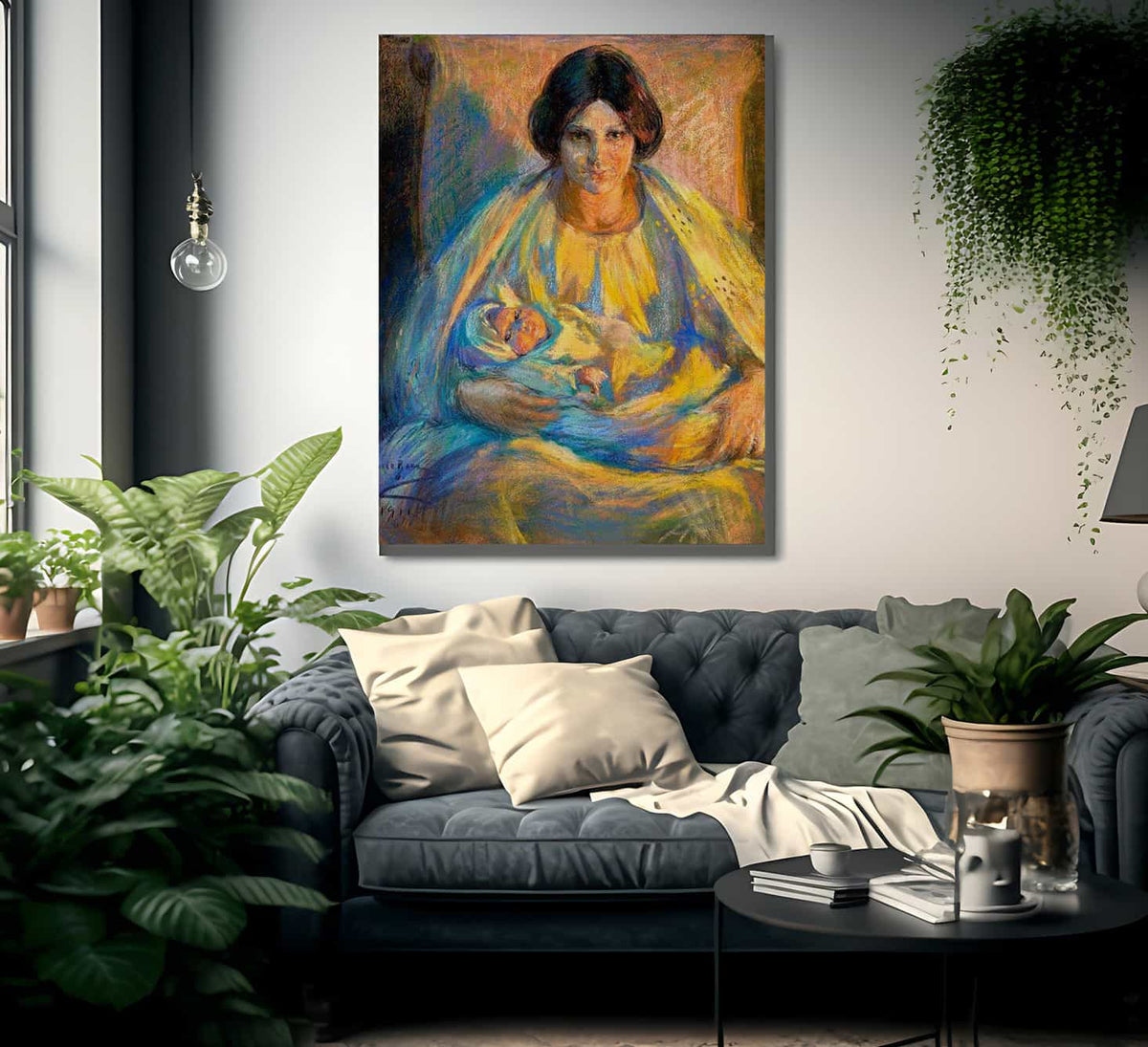 By Lamplight By Alice Pike Barney Fine Art Print