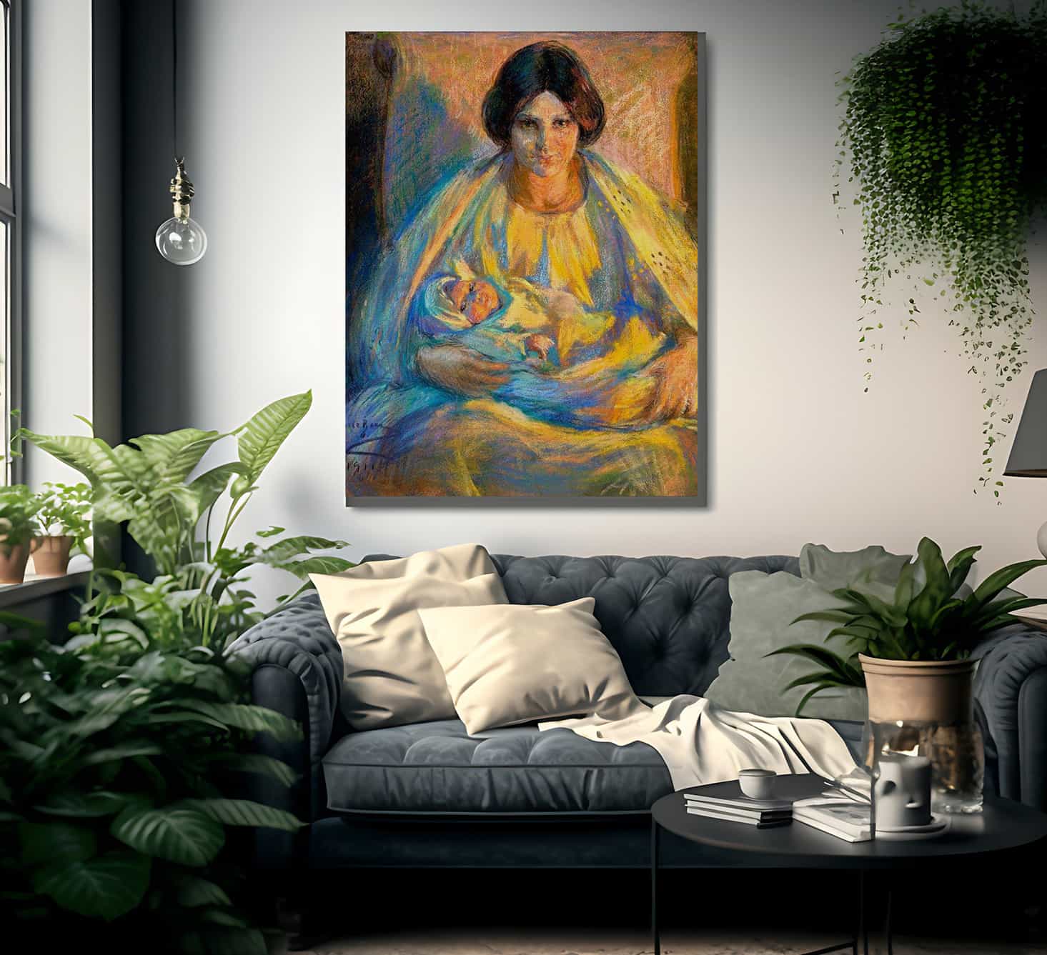 By Lamplight By Alice Pike Barney Fine Art Print