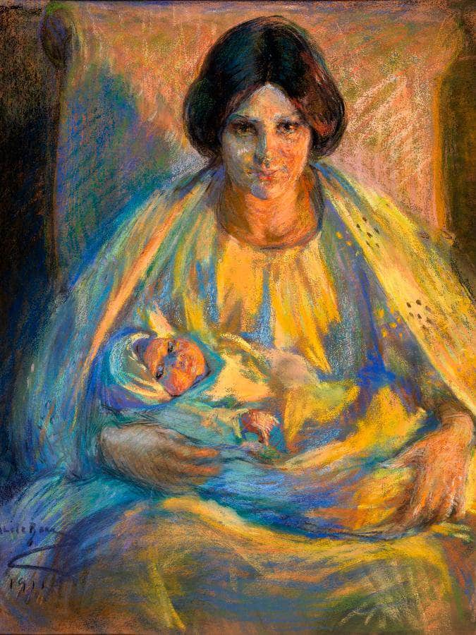 By Lamplight By Alice Pike Barney Fine Art Print