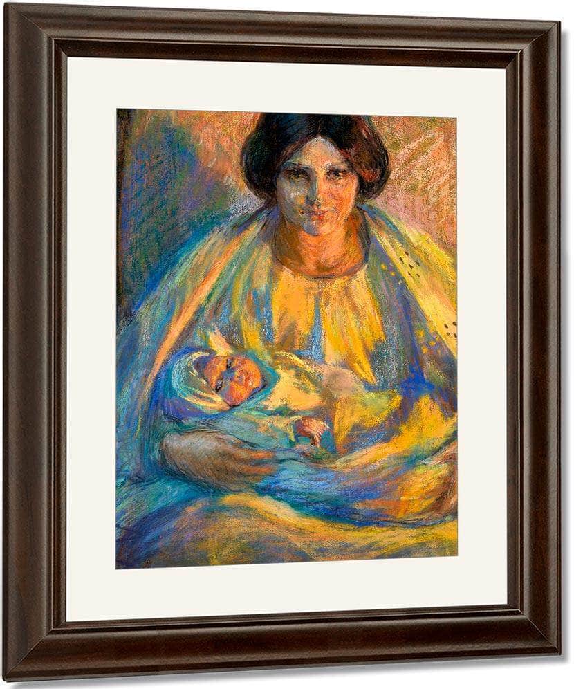 By Lamplight By Alice Pike Barney Fine Art Print