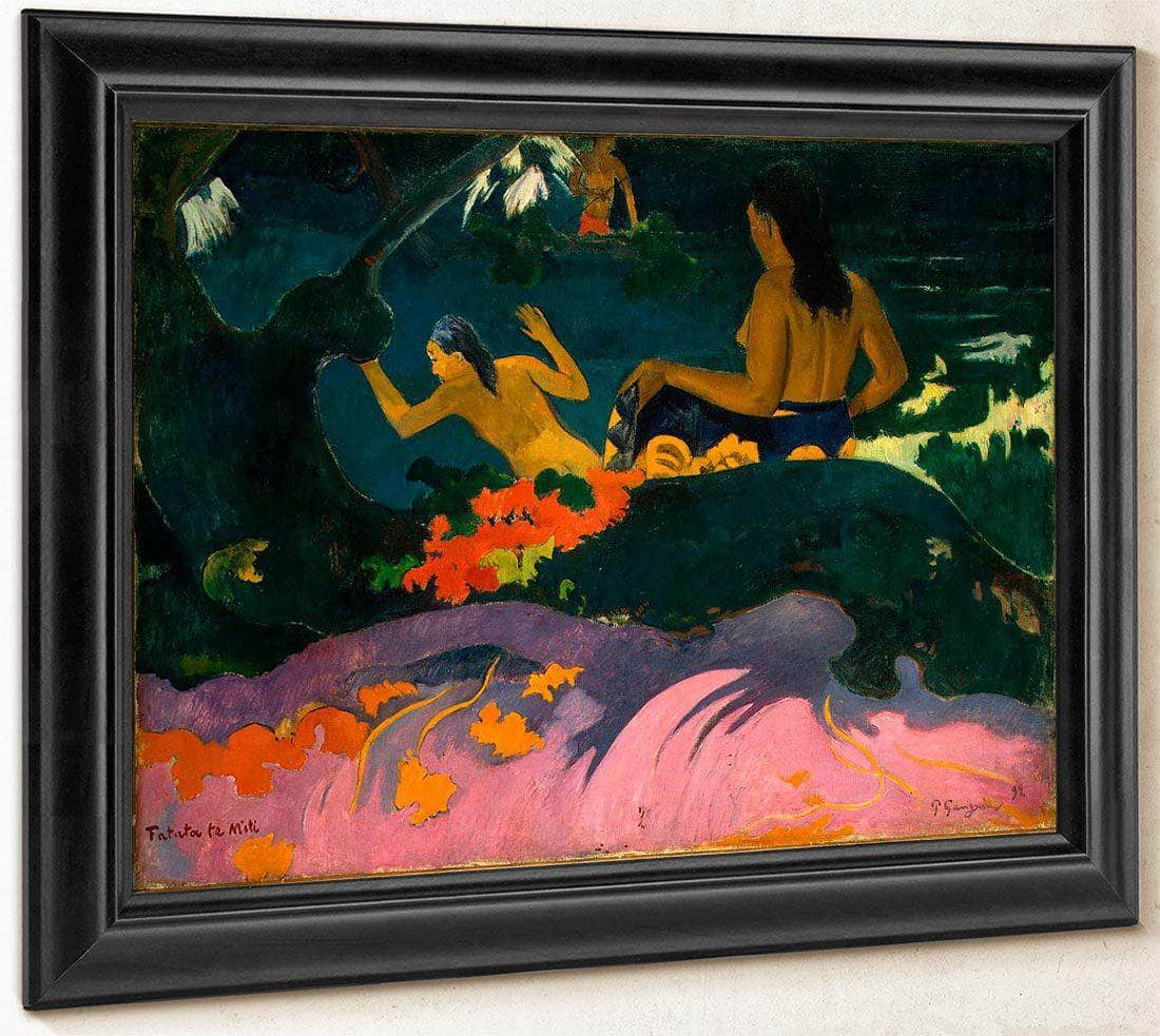 By The Sea (Fatata Te Miti) By Paul Gauguin Fine Art Print