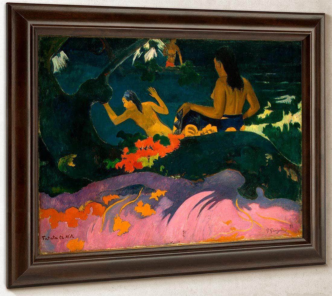 By The Sea (Fatata Te Miti) By Paul Gauguin Fine Art Print