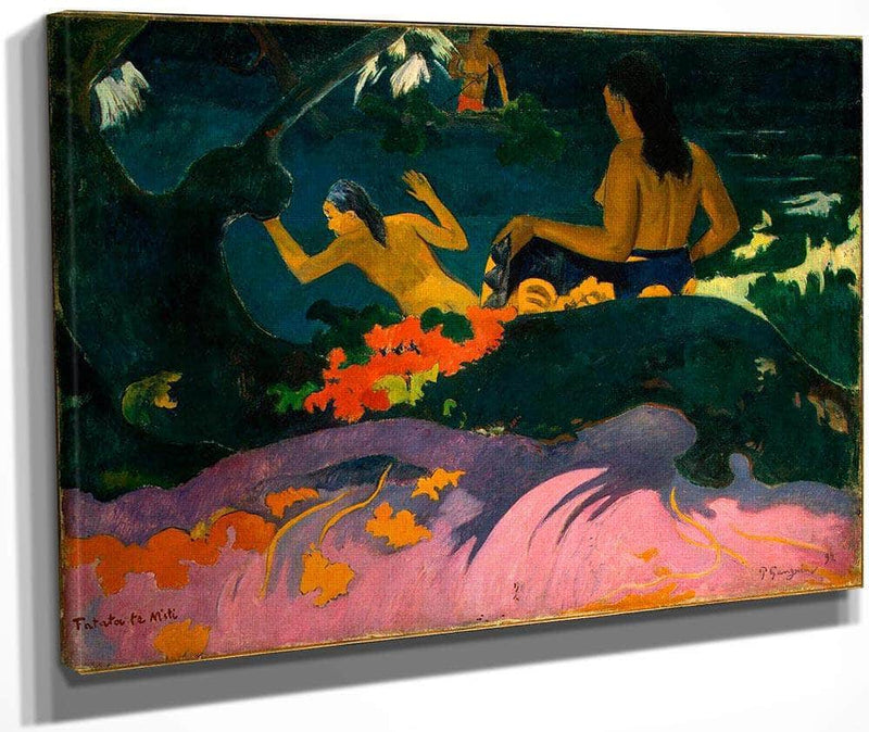 By The Sea (Fatata Te Miti) By Paul Gauguin Fine Art Print