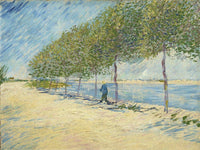By The Seine By Vincent Van Gogh Fine Art Print