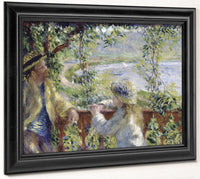 By The Water By Pierre Auguste Renoir Fine Art Print