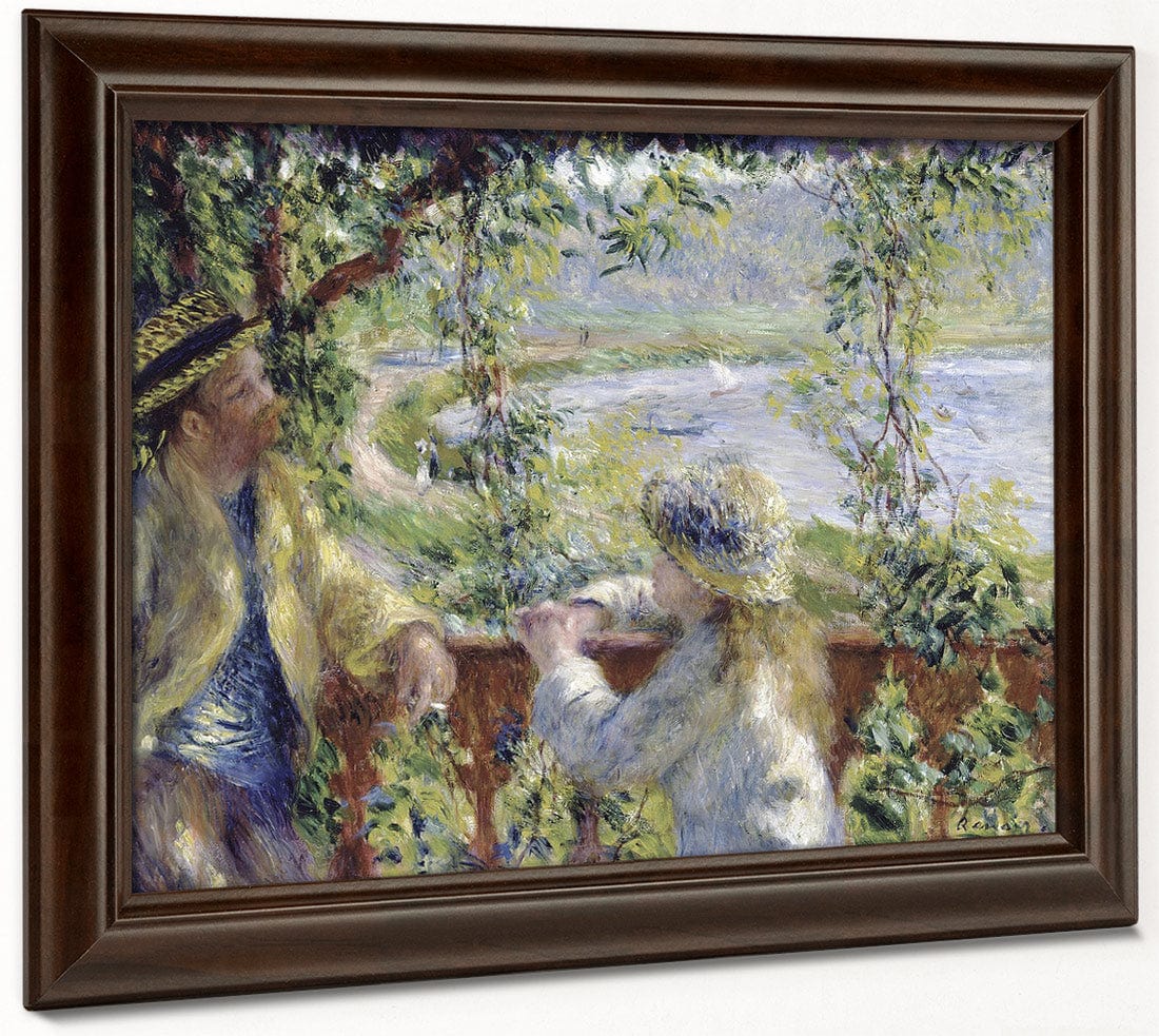 By The Water By Pierre Auguste Renoir Fine Art Print