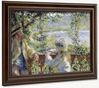 By The Water By Pierre Auguste Renoir Fine Art Print