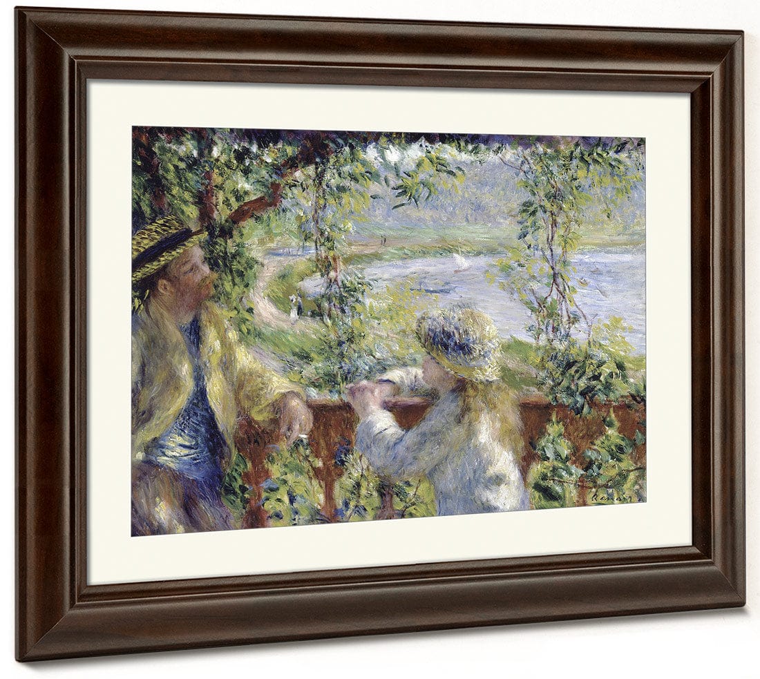 By The Water By Pierre Auguste Renoir Fine Art Print