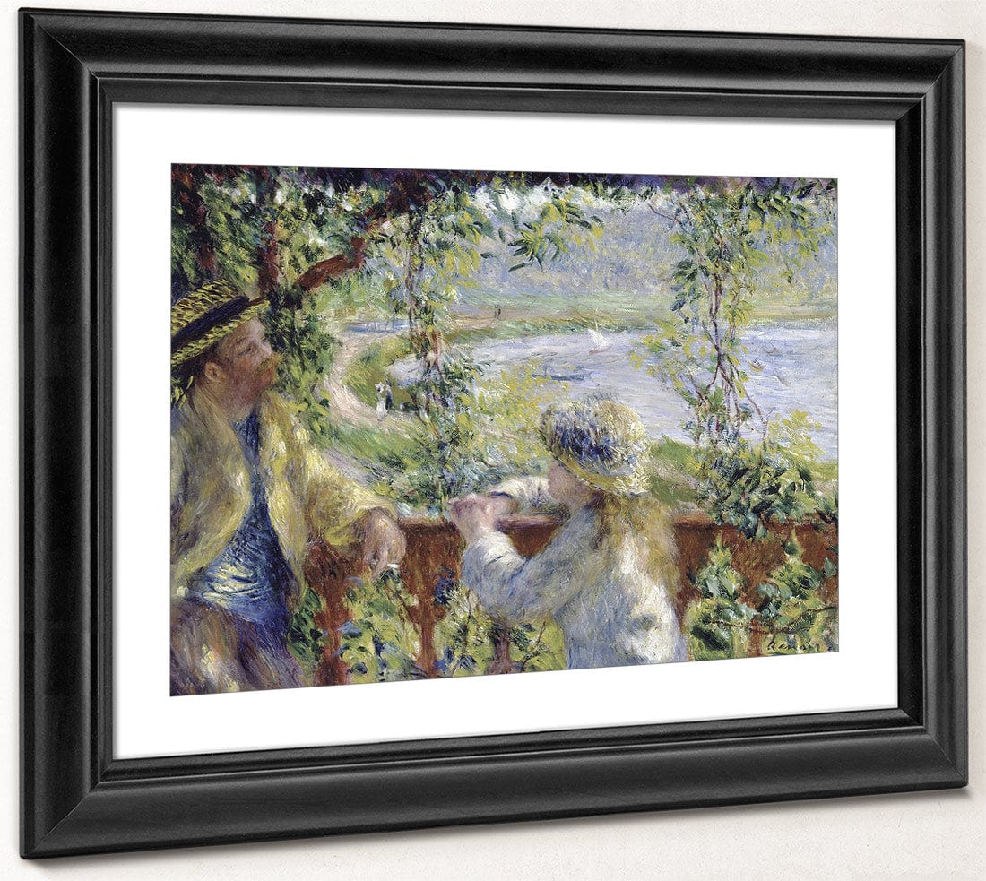 By The Water By Pierre Auguste Renoir Fine Art Print