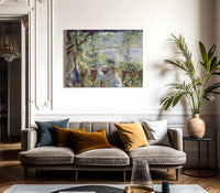 By The Water By Pierre Auguste Renoir Fine Art Print