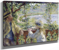 By The Water By Pierre Auguste Renoir Fine Art Print