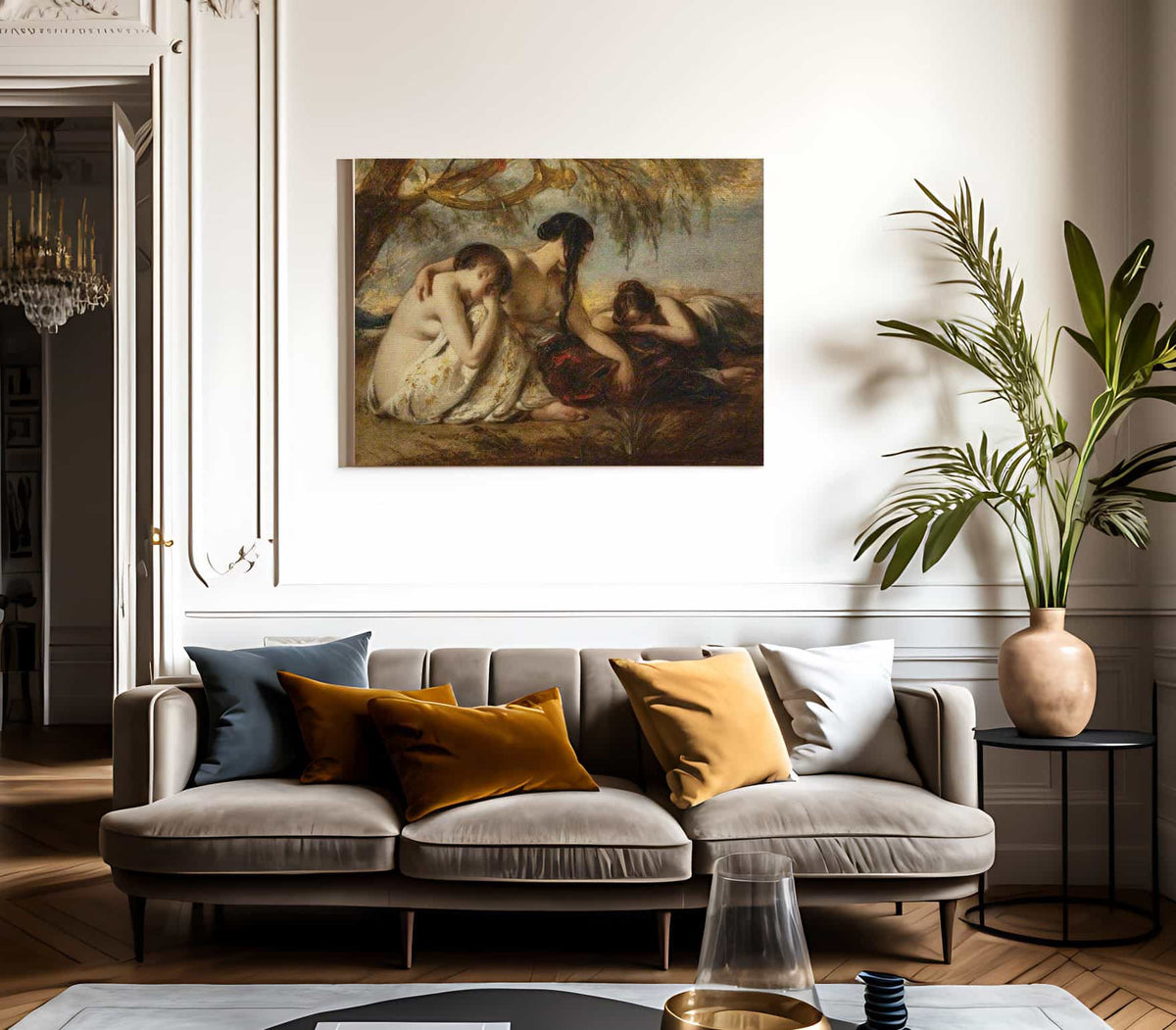 By The Waters Of Babylon We Sat Down And Wept By William Etty Fine Art Print