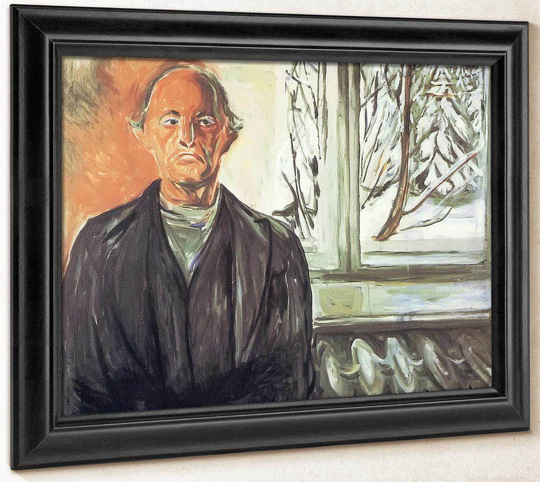By The Window 1940 By Edvard Munch Fine Art Print