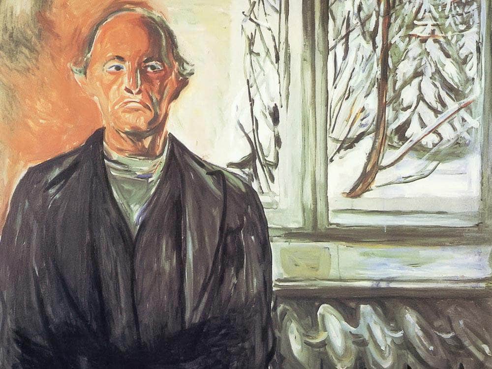 By The Window 1940 By Edvard Munch Fine Art Print