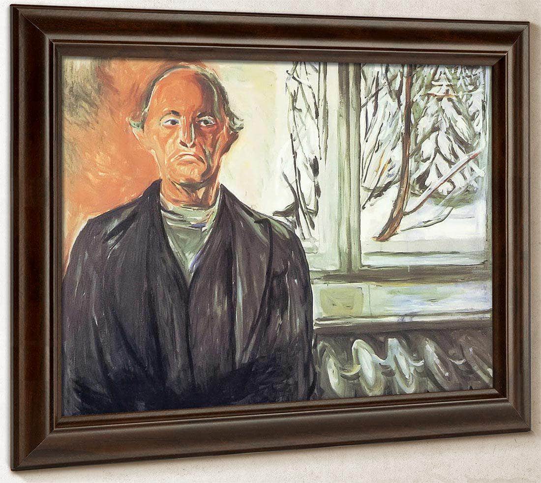 By The Window 1940 By Edvard Munch Fine Art Print