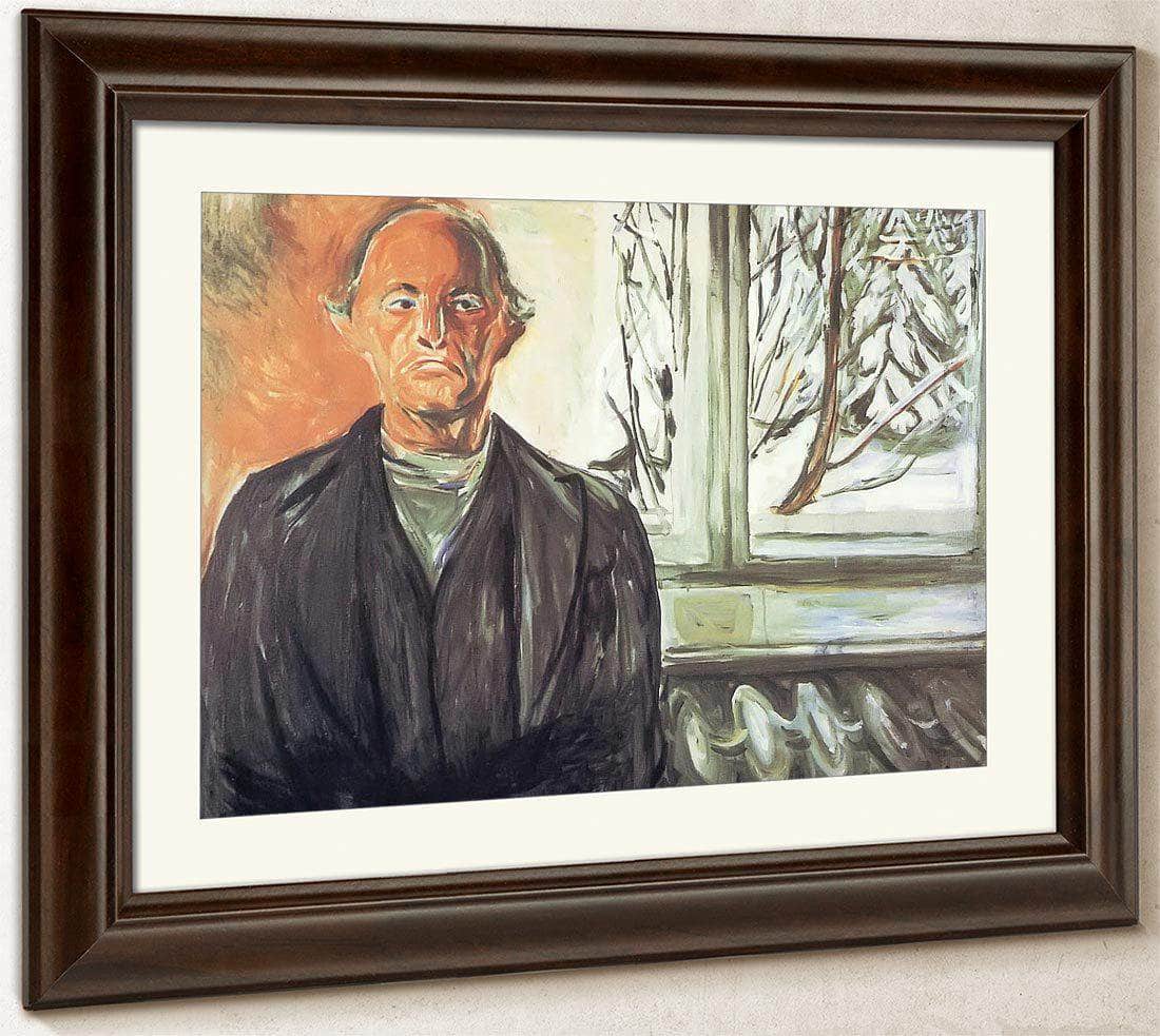 By The Window 1940 By Edvard Munch Fine Art Print