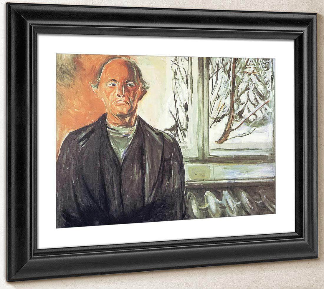 By The Window 1940 By Edvard Munch Fine Art Print