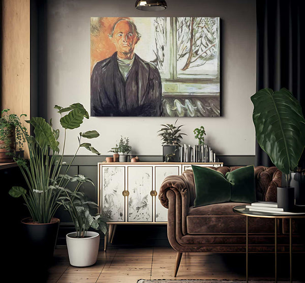 By The Window 1940 By Edvard Munch Fine Art Print