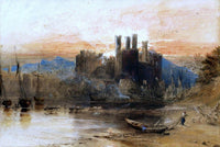 Caernarvon Castle, North Wales Painting Jmw Turner Canvas Art Fine Art Print