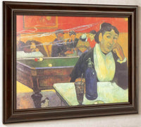 Cafe At Arles By Paul Gauguin Fine Art Print