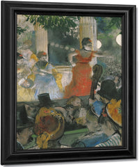 Cafe Concert At Les Ambassadeurs By Edgar Degas Fine Art Print