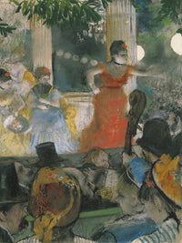Cafe Concert At Les Ambassadeurs By Edgar Degas Fine Art Print