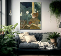 Cafe Concert The Song Of The Dog By Edgar Degas Fine Art Print