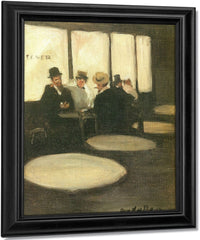 Cafe D Harcourt 1905 1906 By Guy Pene Du Bois Fine Art Print