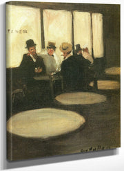 Cafe D Harcourt 1905 1906 By Guy Pene Du Bois Fine Art Print