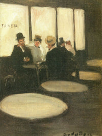 Cafe D Harcourt 1905 1906 By Guy Pene Du Bois Fine Art Print