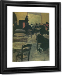 Cafe In Paris 1901 By Alfred Maurer Fine Art Print
