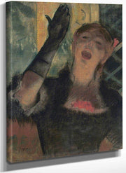 Cafe Singer By Edgar Degas Fine Art Print