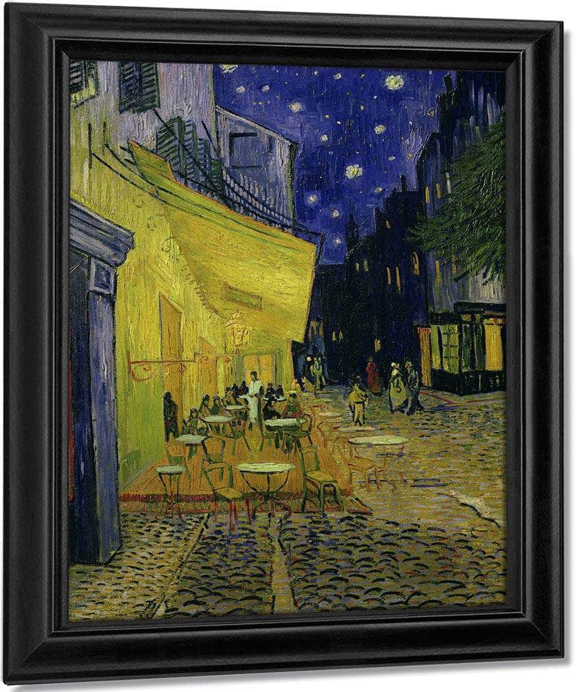 Cafe Terrace Place Du Forum Arles 3 By Vincent Van Gogh Fine Art Print