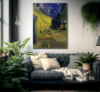 Cafe Terrace Place Du Forum Arles 3 By Vincent Van Gogh Fine Art Print