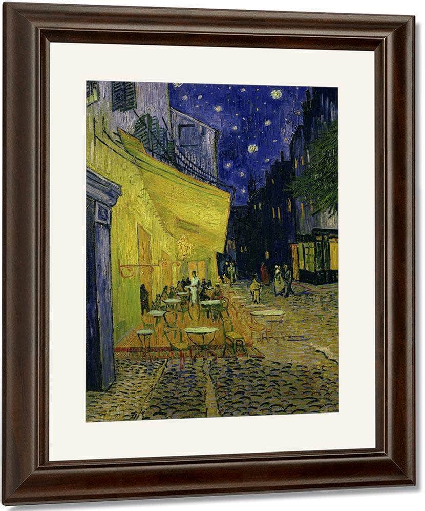 Cafe Terrace Place Du Forum Arles 3 By Vincent Van Gogh Fine Art Print