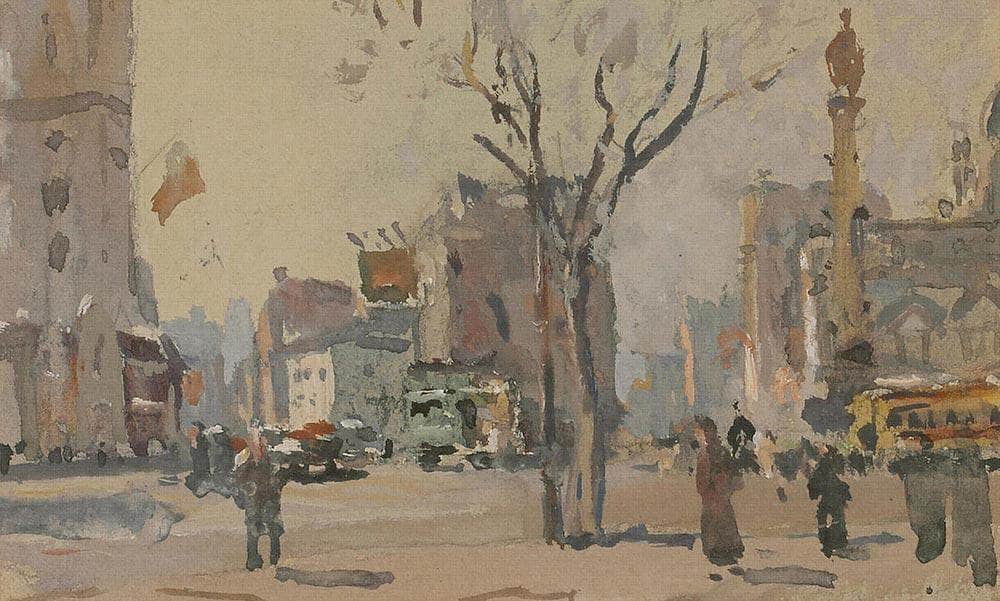 California Coast 1911 By Colin Campbell Cooper Fine Art Print