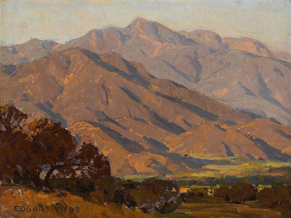 California Hills By Edgar Payne Fine Art Print