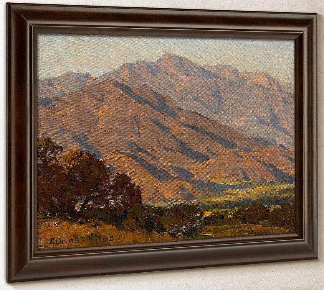 California Hills By Edgar Payne Fine Art Print