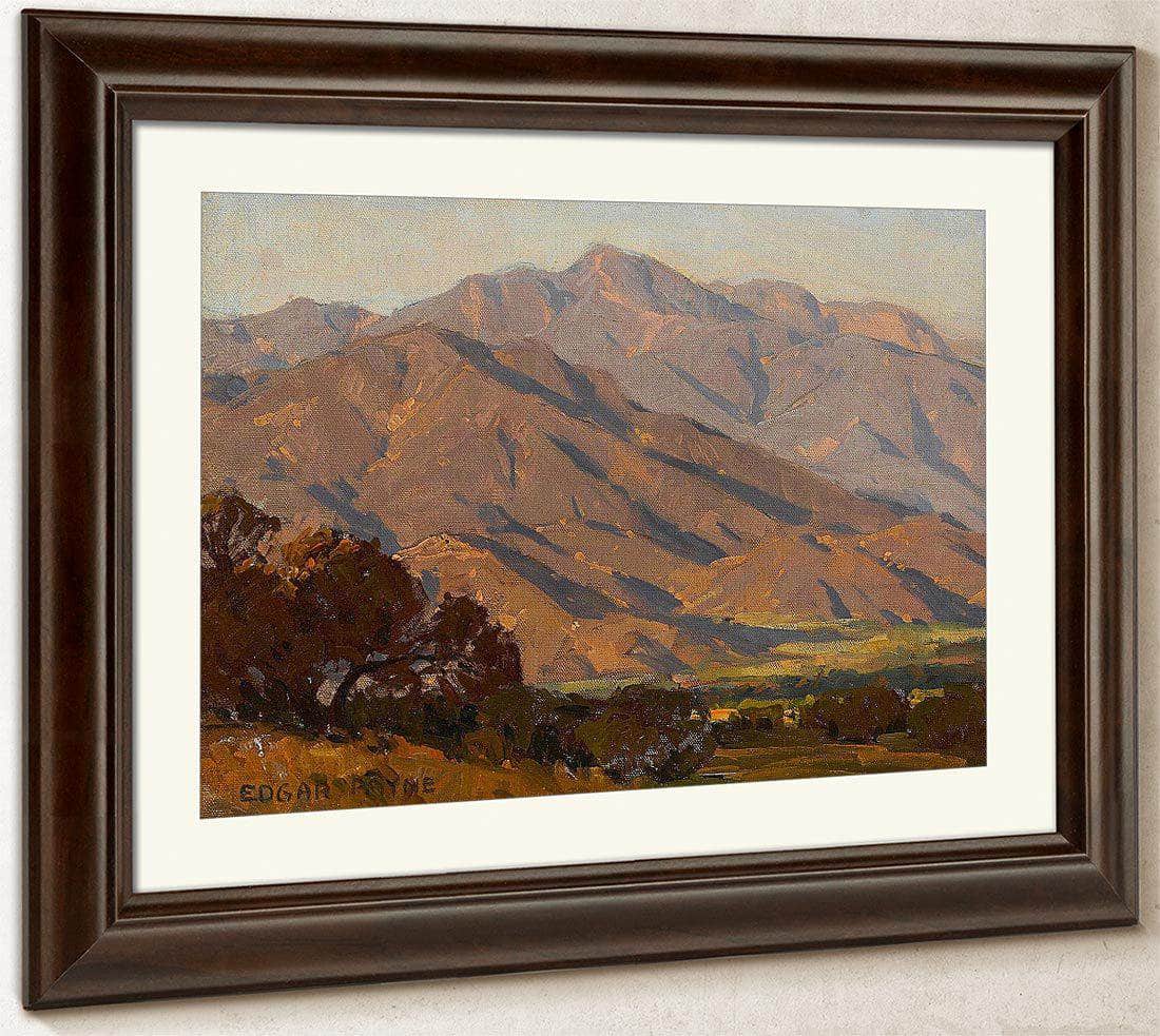 California Hills By Edgar Payne Fine Art Print