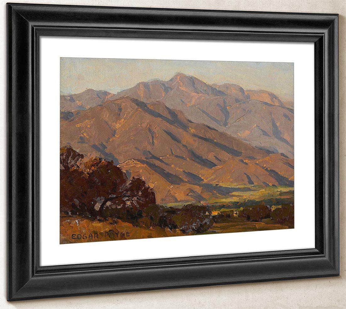 California Hills By Edgar Payne Fine Art Print