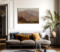 California Hills By Edgar Payne Fine Art Print