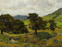 California Hills By William Wendt Fine Art Print