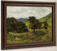 California Hills By William Wendt Fine Art Print
